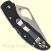Ніж Spyderco Byrd Meadowlark 2 G-10 Black Plain Edge