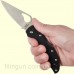 Ніж Spyderco Byrd Meadowlark 2 G-10 Black Plain Edge
