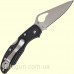 Нож Spyderco Byrd Meadowlark 2 FRN Black Plain Edge