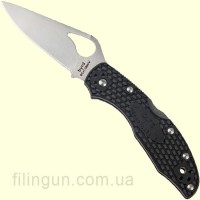 Нож Spyderco Byrd Meadowlark 2 FRN Black Plain Edge
