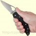 Нож Spyderco Byrd Meadowlark 2 FRN Black Plain Edge