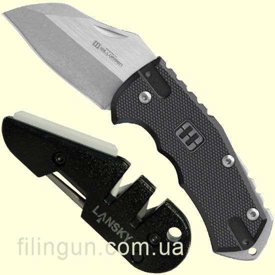 Набір нож + точило Lansky World Legal/Blademedic Combo Набір нож + точило Lansky World Legal/Blademedic Combo