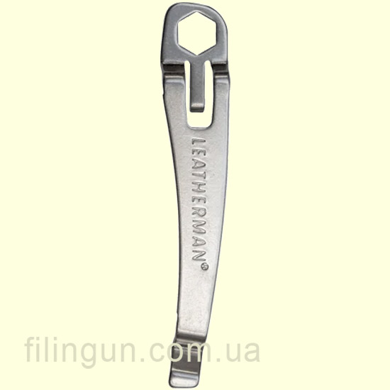 Клипса для ношения на кармане типа A Leatherman (Wingman, Rev, Sidekick, Bolster) Stainless Steel