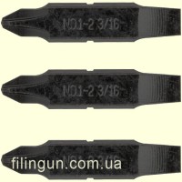 Набор Leatherman из 3-х двусторонних бит PH1-2 Phillips и 3/16" с плоской головкой