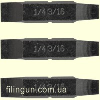 Набір Leatherman з 3-х двосторонніх біт з плоскими головками 1/4" та 3/16"