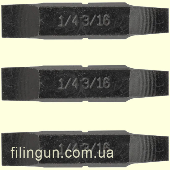 Набор Leatherman из 3-х двусторонних бит с плоскими головками 1/4" и 3/16"