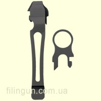 Съемная клипса Leatherman Pocket Clip & Lanyard Ring Black