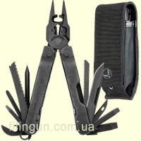 Мультитул Leatherman Super Tool 300 EOD Black, чехол Molle Black
