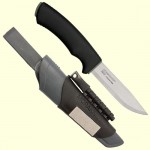 Нож Mora Bushcraft Survival серый