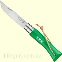 Нож Opinel №7 VRI Bushwhacker Green Meadow