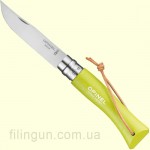 Нож Opinel №7 VRI Trekking Green Apple