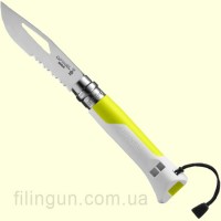 Нож Opinel №8 Outdoor Fluo Yellow