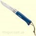 Нож Opinel 8 VRI Bushwhacker Blue