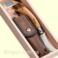 Ніж Opinel Champignon 8 VRI тканинний чохол в пеналі