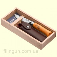 Нож Opinel 8 VRN с чехлом в пенале