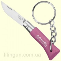 Нож Opinel Keychain №02 Fuchsia (Розовый)