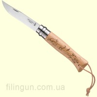 Нож Opinel VRI 8 Animalia Mountain