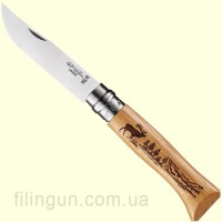 Нож Opinel №08 Animalia Олень