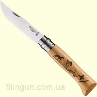 Ніж Opinel №08 Animalia Dog