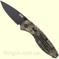Нож SOG Aegis Black TiNi Digi Camo