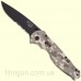 Нож SOG Flash II Partially Serrated Black TiNi Digi Camo