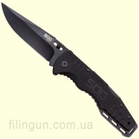 Нож SOG Salute Black TiNi