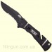 Нож SOG Trident Elite Serrated Black TiNi (TF106-BX)