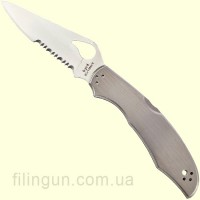 Нож Spyderco Byrd Cara Cara 2 Stainless Combination Edge