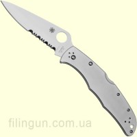 Нож Spyderco Endura 4 Stainless Steel Combination Edge
