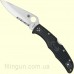 Нож Spyderco Endura 4 FRN Black Combination Edge