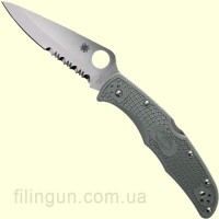 Нож Spyderco Endura 4 Lightweight FRN Combination Edge Foliage Green