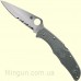 Нож Spyderco Endura 4 Lightweight FRN Combination Edge Foliage Green