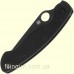 Нож Spyderco Military Model G-10 Black / Black Blade Plain Edge