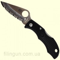 Нож Spyderco Ladybug 3 Black FRN Spyder edge LBKS3