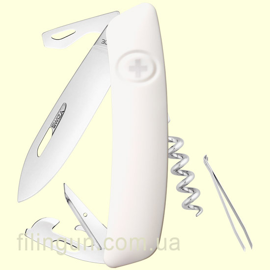 Швейцарський ніж Swiza D03 White