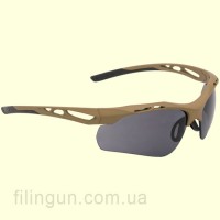 Очки баллистические Swiss Eye Attac Brown Frame