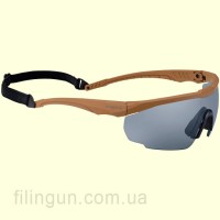 Окуляри балістичні Swiss Eye Blackhawk Brown Frame