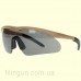 Очки защитные Swiss Eye Raptor Brown Frame