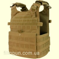 Жилет тактический Condor Gunner Plate Carrier Coyote Brown