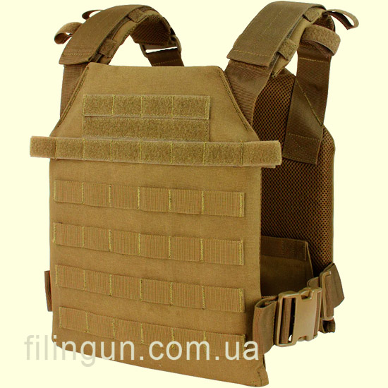 Жилет тактический Condor Sentry Plate Carrier Coyote Brown