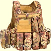 Жилет тактический Defcon 5 Body Armor Full Set Vegetato Italiano