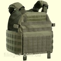 Жилет тактический Defcon 5 Outac Vest Carrier 1000D Poly OD Green