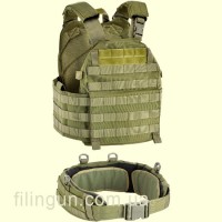 Жилет тактический Defcon 5 Vest Carrier с поясом OD Green