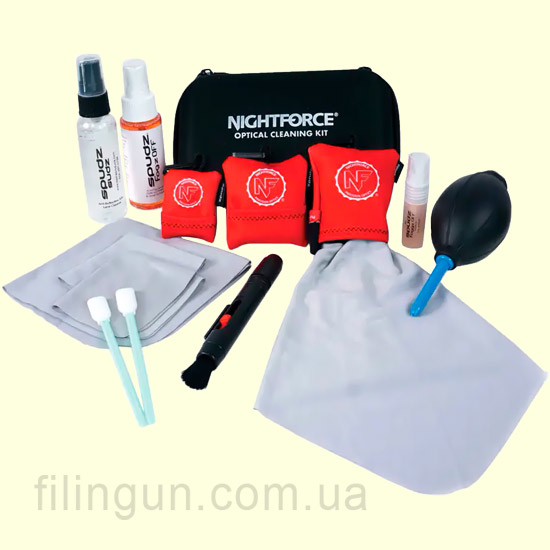 Набор по уходу за оптикой Nightforce Professional Optical Cleaning Kit