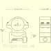 Крепление кольца Hawke Match Mount 1" Weaver High