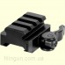 Быстросъемный компенсатор высоты Leapers UTG 3-Slot QD Lever Mount Adaptor and Riser, Medium Profile