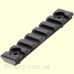 Планка Leapers UTG PRO M-LOK 7-Slot Picatinny Rail Section Matte Black