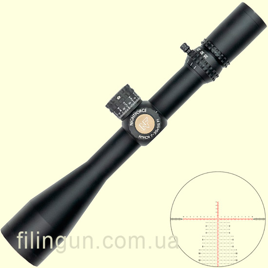 Оптический прицел Nightforce ATACR 7-35x56 F1 Zerostop 0.1 Mil-Radian сетка MIL-XT с подсветкой