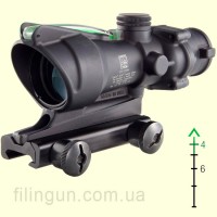 Прицел Trijicon ACOG 4x32 сетка - .223 / 5.56 BDC Green Chevron