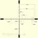 Прицел оптический Trijicon Tenmile 4-24x50 SFP с сеткой MRAD Ranging